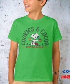 Peanuts Snoopys Cookies Cocoa T Shirt 15
