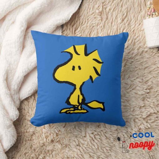 Peanuts Snoopys Friend Woodstock Throw Pillow 8