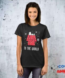 Peanuts Snoopys Holiday Dreamer T Shirt 4