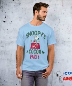 Peanuts Snoopys Hot Cocoa T Shirt 3