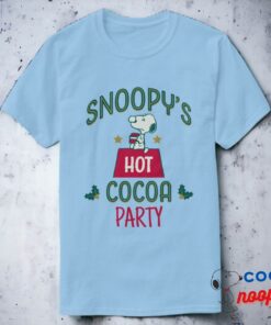 Peanuts Snoopys Hot Cocoa T Shirt 6