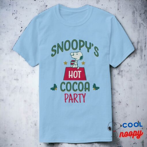Peanuts Snoopys Hot Cocoa T Shirt 6
