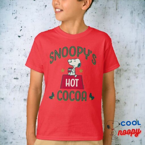 Peanuts Snoopys Hot Cocoa T Shirt 9