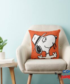 Peanuts Spike Smiling Throw Pillow 8