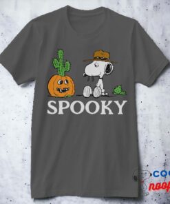 Peanuts Spikes Desert Halloween T Shirt 3