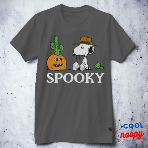 Peanuts Spikes Desert Halloween T Shirt 3