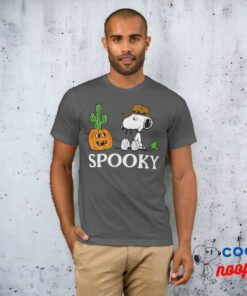 Peanuts Spikes Desert Halloween T Shirt 5