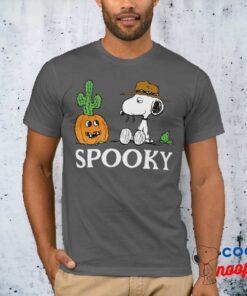 Peanuts Spikes Desert Halloween T Shirt 6