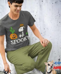 Peanuts Spikes Desert Halloween T Shirt 7
