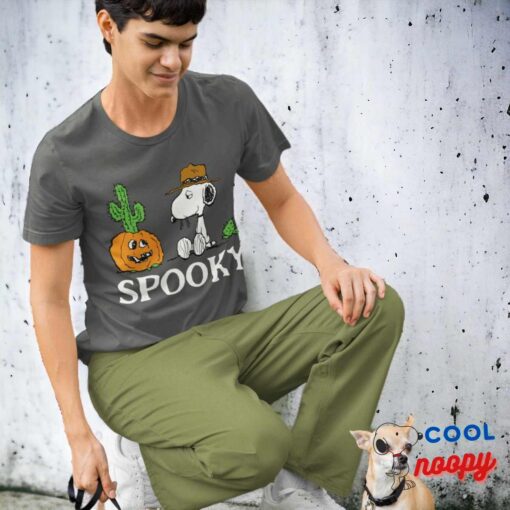 Peanuts Spikes Desert Halloween T Shirt 7