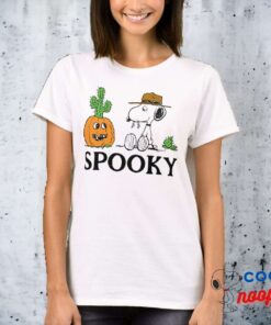 Peanuts Spikes Desert Halloween T Shirt 8
