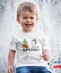 Peanuts Spikes Desert Halloween Toddler T Shirt 3