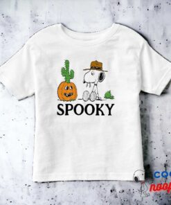 Peanuts Spikes Desert Halloween Toddler T Shirt 5