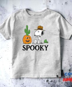 Peanuts Spikes Desert Halloween Toddler T Shirt 8