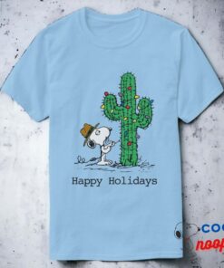 Peanuts Spikes Holiday Cactus T Shirt 10