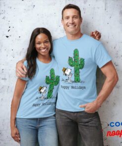 Peanuts Spikes Holiday Cactus T Shirt 11