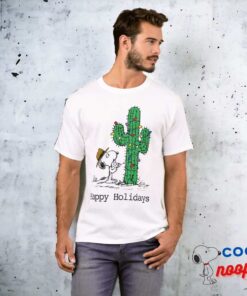 Peanuts Spikes Holiday Cactus T Shirt 7