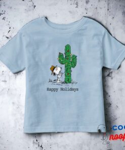 Peanuts Spikes Holiday Cactus Toddler T Shirt 15