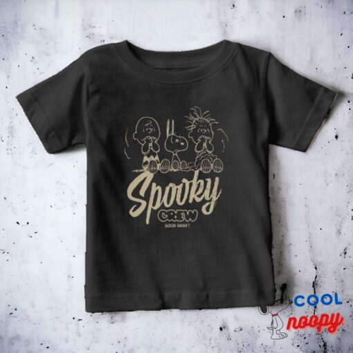 Peanuts Spooky Crew Good Grief Baby T Shirt 2