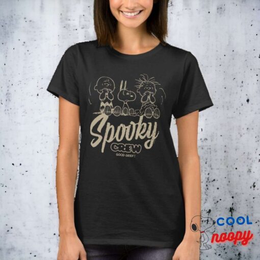 Peanuts Spooky Crew Good Grief T Shirt 2
