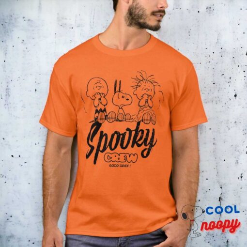 Peanuts Spooky Crew Good Grief T Shirt 7
