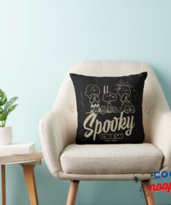 Peanuts Spooky Crew Good Grief Throw Pillow 8