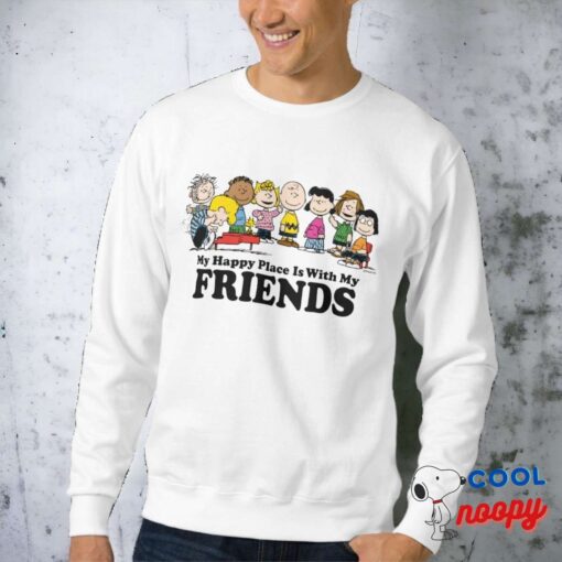 Peanuts The Gang Around The Piano Sweatshirt 6