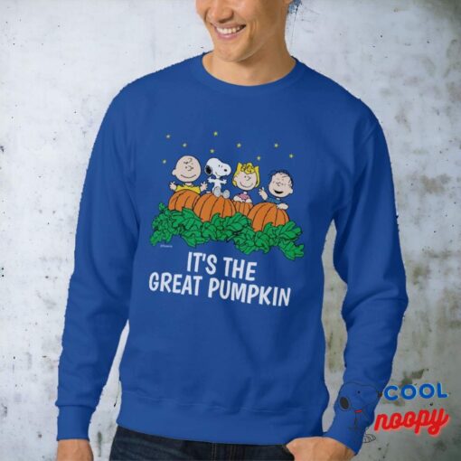 Peanuts The Great Pumpkin Patch Sweatshirt 6