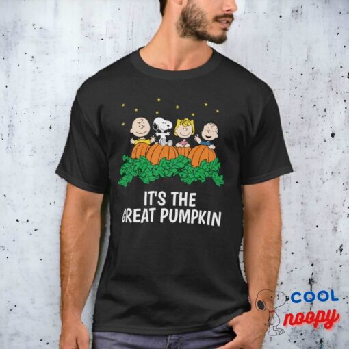 Peanuts The Great Pumpkin Patch T Shirt 3