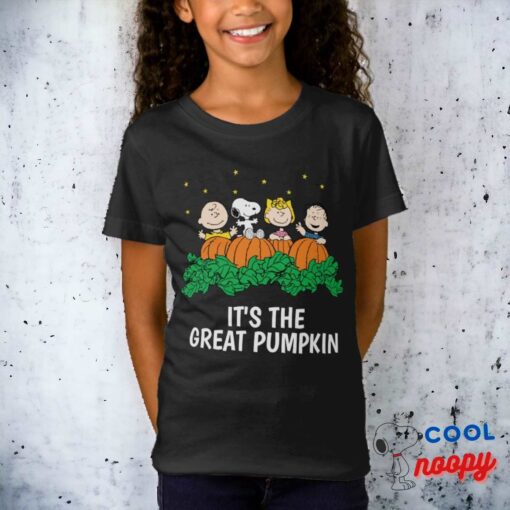 Peanuts The Great Pumpkin Patch T Shirt 4