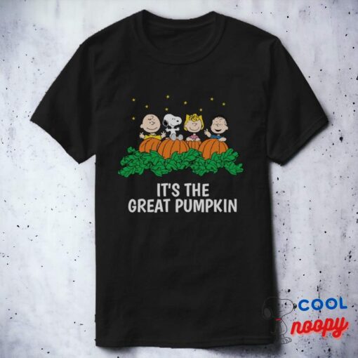 Peanuts The Great Pumpkin Patch T Shirt 8