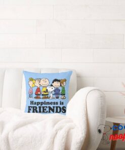 Peanuts The Peanuts Gang Together Throw Pillow 2