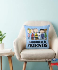 Peanuts The Peanuts Gang Together Throw Pillow 3