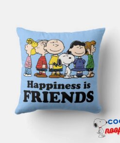 Peanuts The Peanuts Gang Together Throw Pillow 4