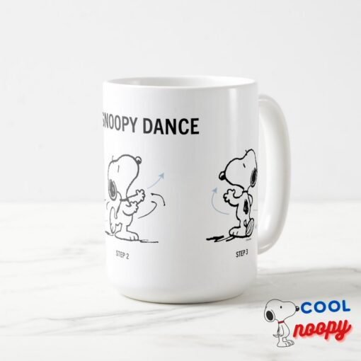 Peanuts The Snoopy Dance Mug 12