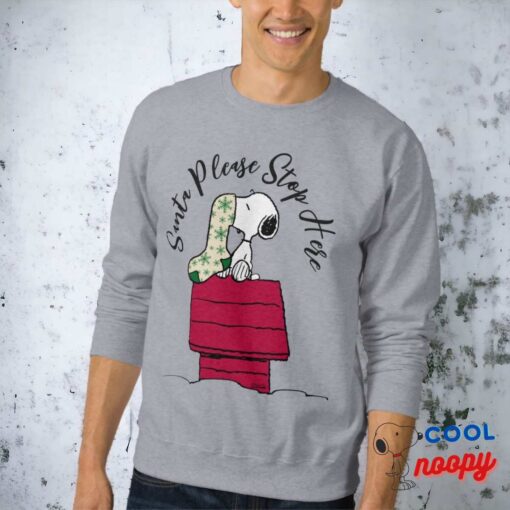 Peanuts Tis The Season Sweatshirt 1