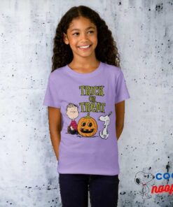 Peanuts Trick Or Treat Linus Snoopy T Shirt 4