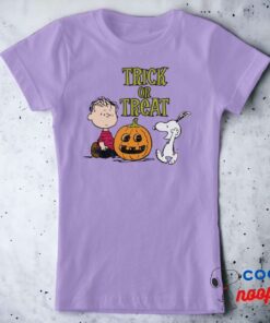 Peanuts Trick Or Treat Linus Snoopy T Shirt 6