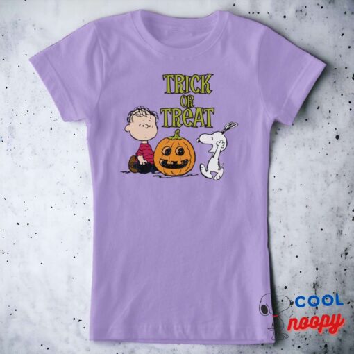 Peanuts Trick Or Treat Linus Snoopy T Shirt 6