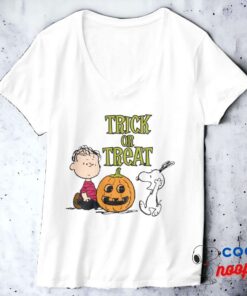 Peanuts Trick Or Treat Linus Snoopy T Shirt 8