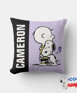Peanuts Valentines Day Charlie Brown Snoopy Throw Pillow 5