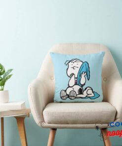 Peanuts Valentines Day Linus Snoopy Throw Pillow 2