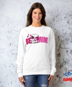 Peanuts Valentines Day Snoopy Be Mine Sweatshirt 6
