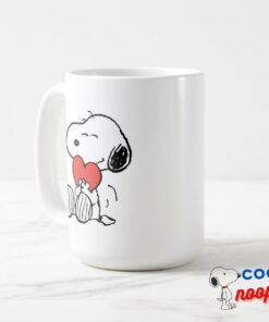 Peanuts Valentines Day Snoopy Heart Hug Mug 2