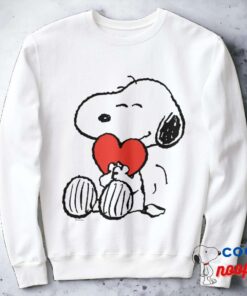 Peanuts Valentines Day Snoopy Heart Hug Sweatshirt 7