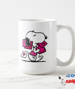 Peanuts Valentines Day Snoopy With Valentines Mug 6