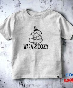 Peanuts Warm Cozy Toddler T Shirt 3