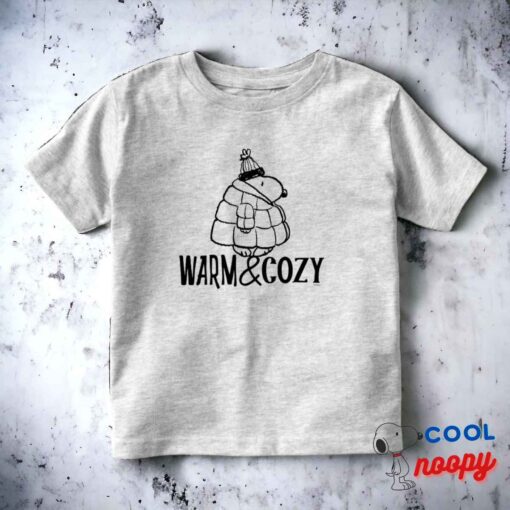 Peanuts Warm Cozy Toddler T Shirt 3