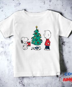 Peanuts Warm Wishes From Snoopy Charlie Brown Baby T Shirt 15