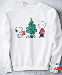 Peanuts Warm Wishes From Snoopy Charlie Brown Sweatshirt 11